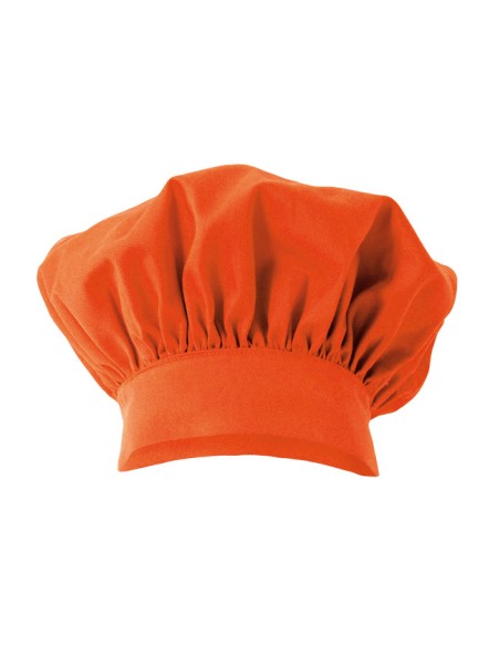 GORRO FRANCES. NARANJA FLUOR